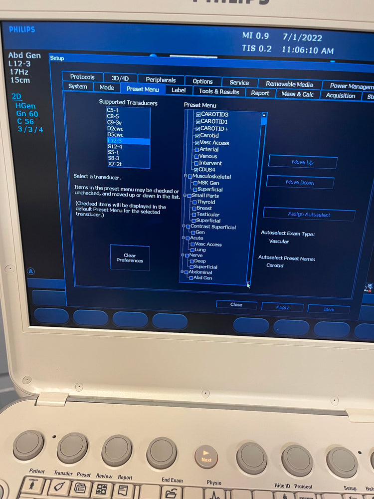 
                  
                    Philips CX50 Ultrasound Scanner Machine 2011 with cart
                  
                
