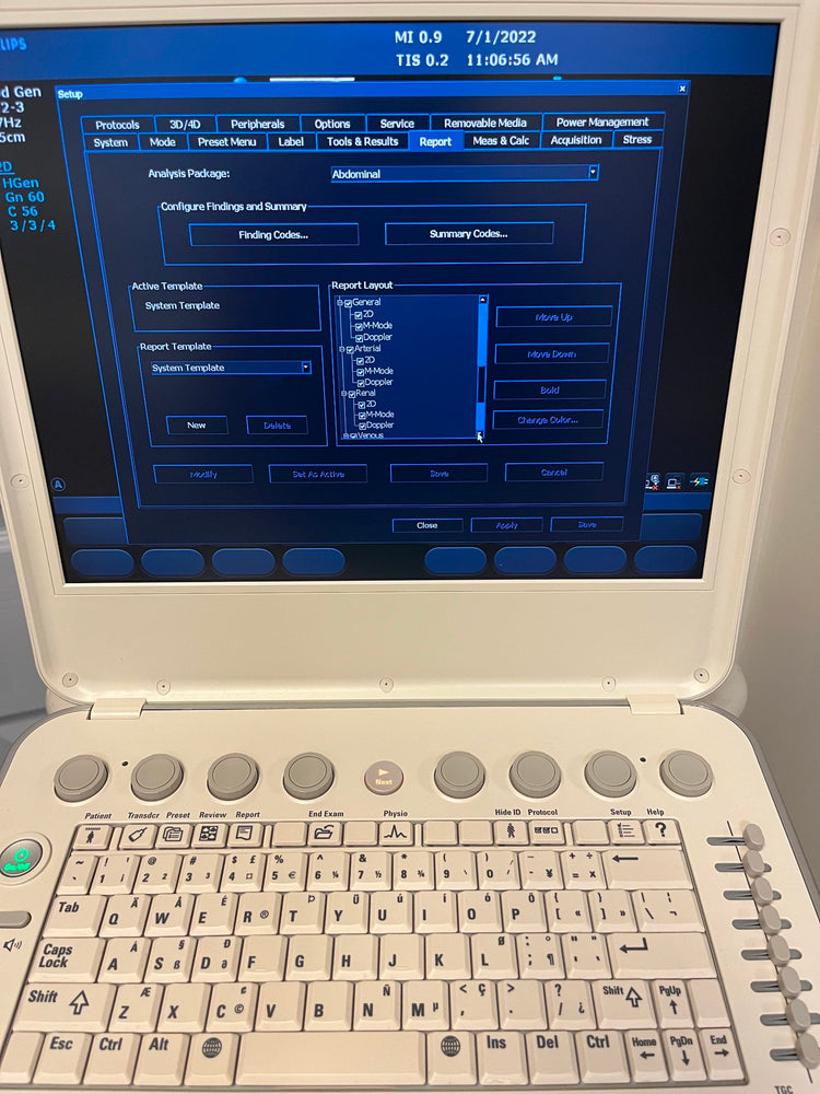 
                  
                    Philips CX50 Ultrasound Scanner Machine 2011 with cart
                  
                