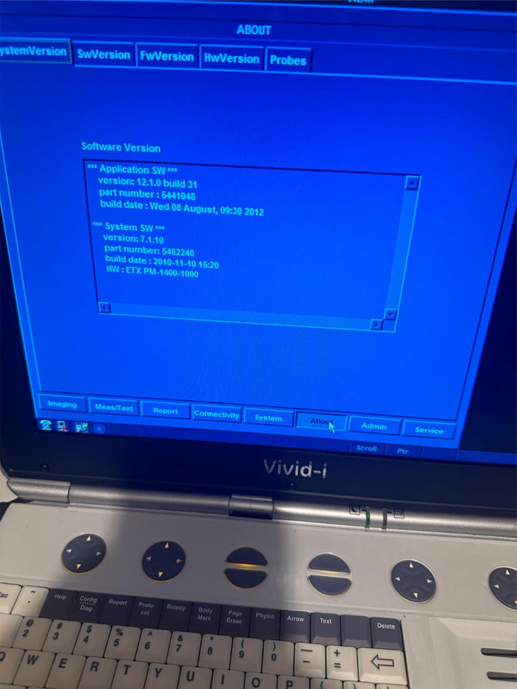 
                  
                    GE Vivid I Color Doppler Ultrasound & 3S-RS Phased Array Cardiac Probe 2012
                  
                