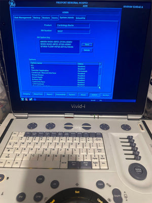 
                  
                    GE Vivid I Color Doppler Ultrasound & 3S-RS Phased Array Cardiac Probe 2012
                  
                
