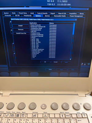 
                  
                    Philips CX50 Ultrasound Scanner Machine 2011 with cart
                  
                