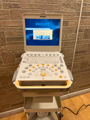 
                  
                    Philips CX50 Ultrasound Scanner Machine 2011 with cart and Linear Probe L12-3
                  
                