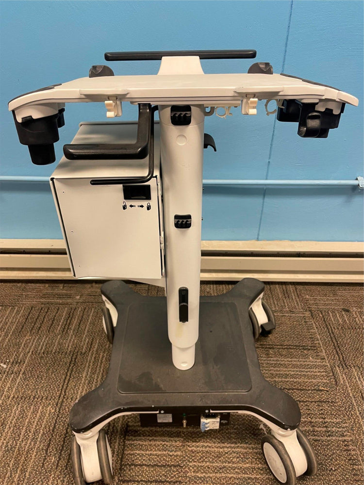 Mobile Isolation Cart for Ultrasound Machine: GE Logiq e/Logiq i/ Vivid e