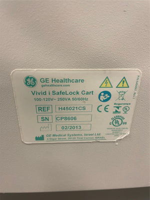 
                  
                    Mobile Trolley- Safelock Cart for Ultrasound Machine: GE Vivid i - H45021CS
                  
                
