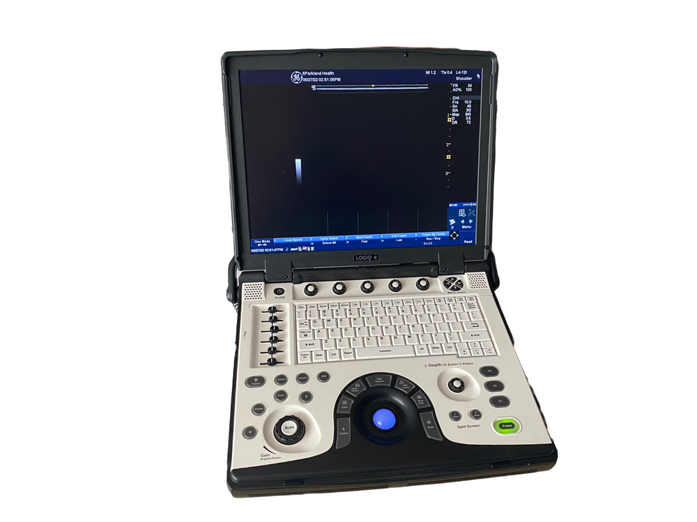 GE LOGIQ E Next Generation Ultrasound Machine & 3S-RS Cardiac Probe BT12