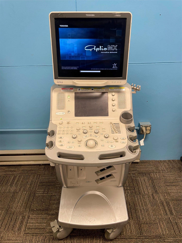 TOSHIBA APLIO MX Ultrasound Scanner Machine 2011 UTSH19C