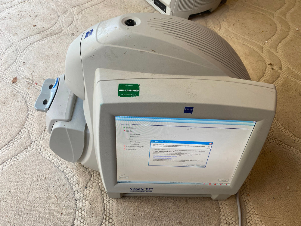 Carl  Zeiss 1000 Visante OCT Anterior Segment Imaging 2008