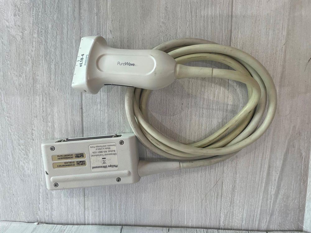 
                  
                    Philips eL18-4 Compact Ultrasound Probe Transducer
                  
                