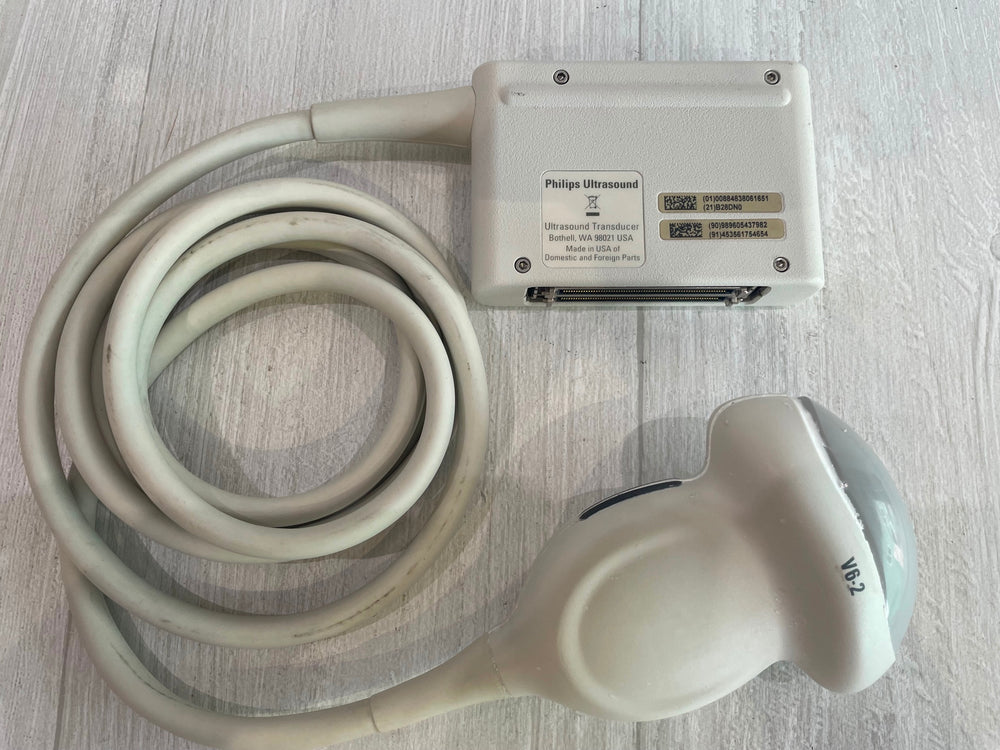 
                  
                    Philips V6-2 Compact Ultrasound Probe Transducer
                  
                