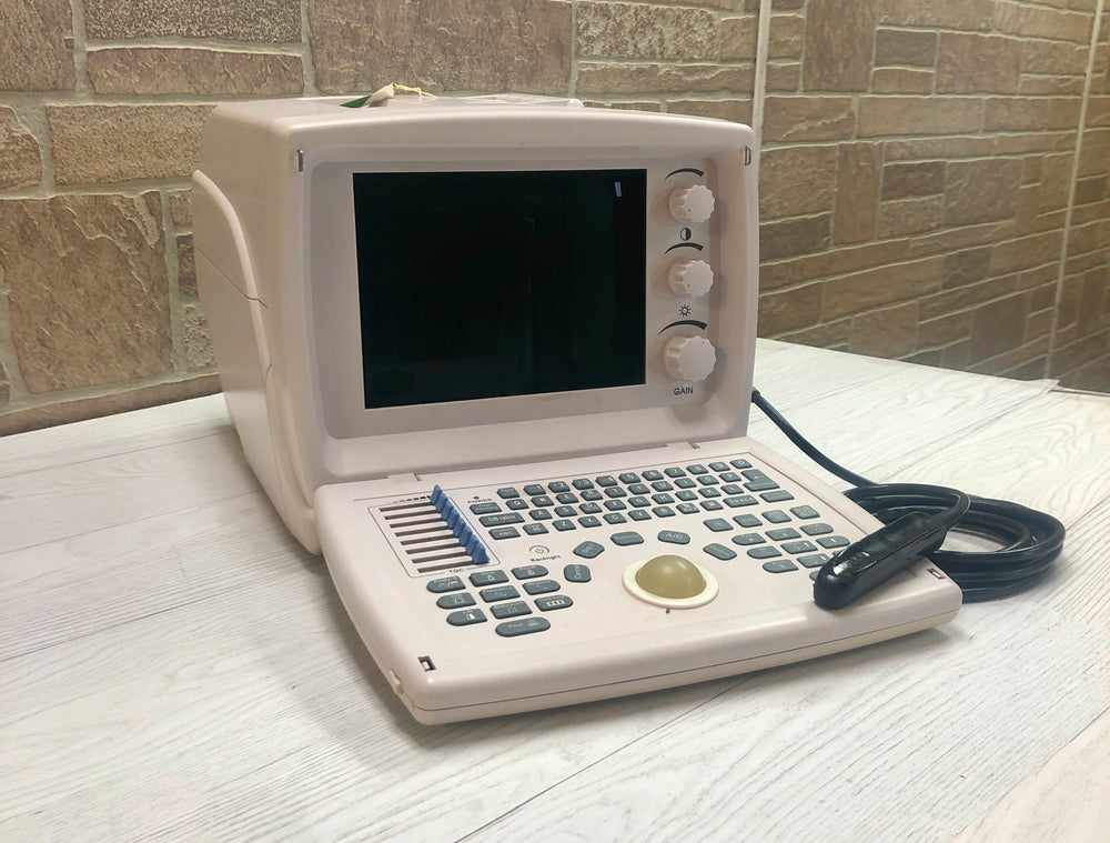 
                  
                    Veterinary  Ultrasound Scanner Machine with one Probe, WED-9618V used
                  
                