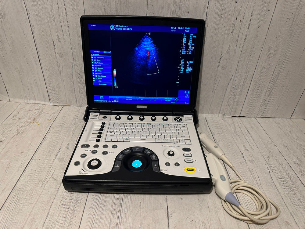 
                  
                    GE LOGIQ E Next Generation Ultrasound BT12  with 3S-RS Probe 2012
                  
                