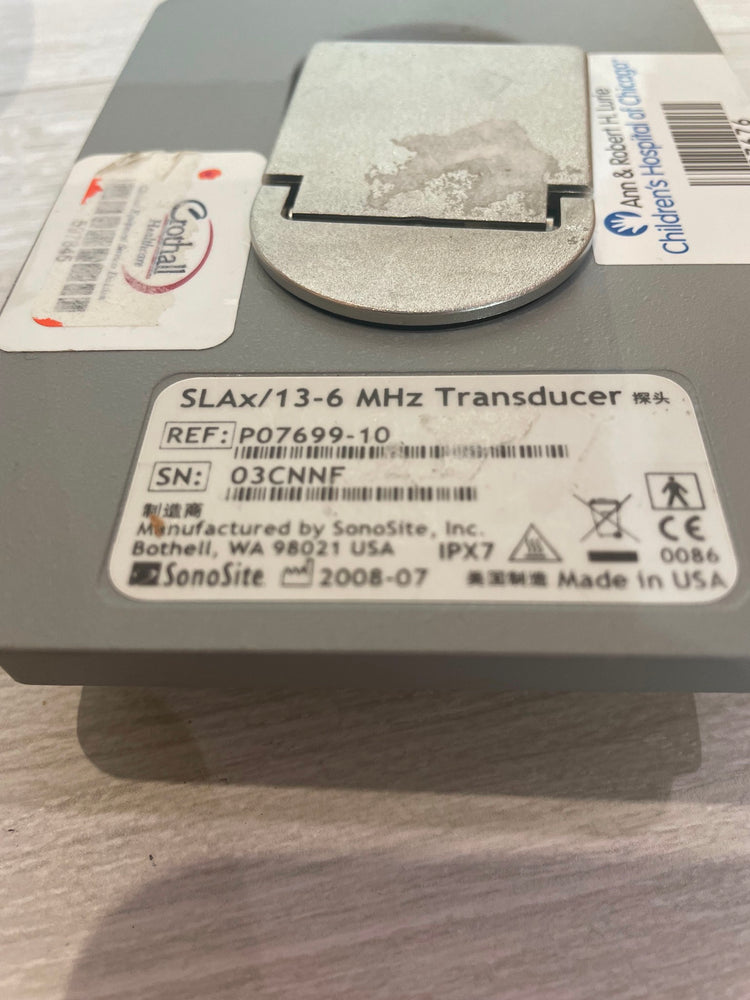 
                  
                    Sonosite SLAx/13-6 MHz Ultrasound Probe
                  
                