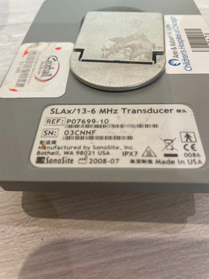 
                  
                    Sonosite SLAx/13-6 MHz Ultrasound Probe
                  
                