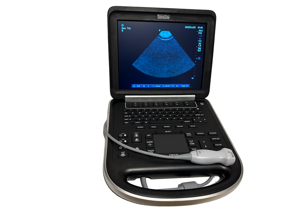 Sonosite Edge Portable Ultrasound 2015 & 3 probes P21x, P25x, C60x Refurbished