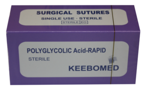 Keebomed Sutures Sutures PGAR  Polyglycolic Acid Rapid