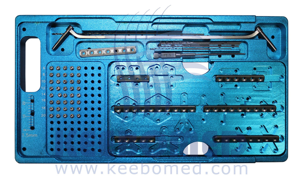 
                  
                    Keebomed Orthopedic Systems Micro Orthopedic System Upgraded 1.5/2.0/2.7mm
                  
                