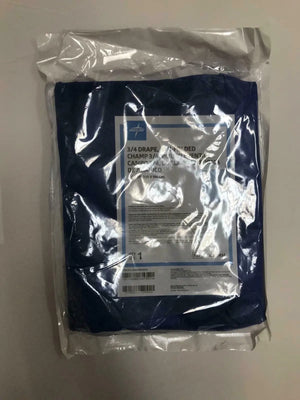 
                  
                    Medline DYNJP2414 3/4 Drape, Fan-Folded 53" x 77", Lot of 5 | CEJ-52
                  
                
