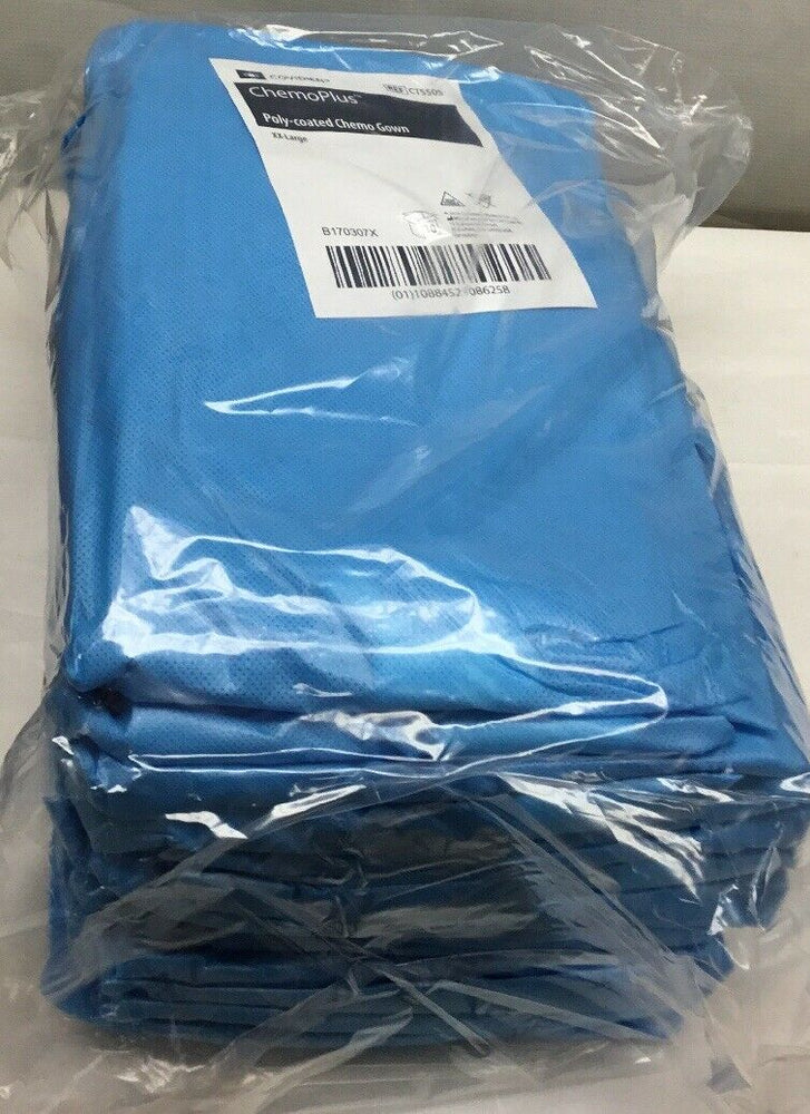 Covidien ChemoPlus Poly-coated Chemo Gown 2XL CT5505 | KeeboMed