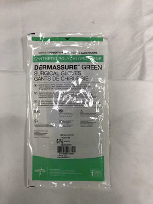 
                  
                    1 Pair Medline MSG6565 Dermassure Green Surgical Gloves 6 1/2 | CEJ-91
                  
                