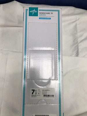 
                  
                    Box Medline MSG9275 Sensicare PI Green Surgical Gloves with Aloe 7 1/2 | CEJ-87
                  
                