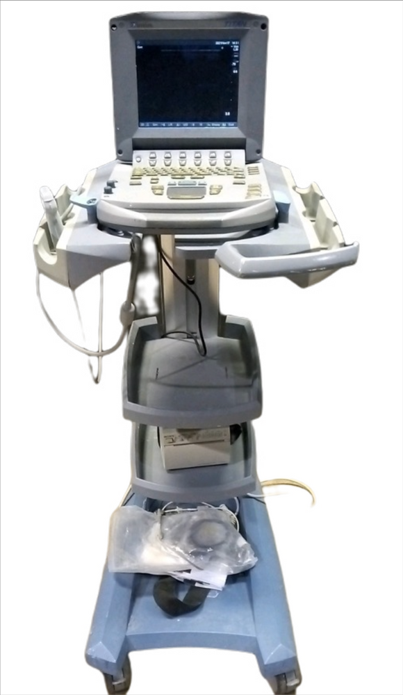 SONOSITE TITAN PORTABLE ULTRASOUND MACHINE WITH ONE LINEAR ARARY PROBE L38 2005