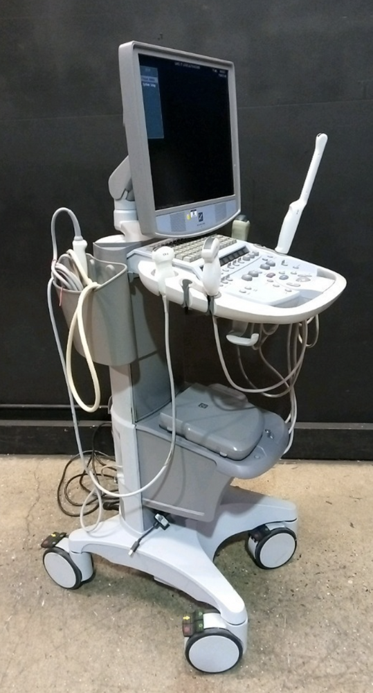 
                  
                    ZONARE Z ONE ULTRASOUND MACHINE WITH 4 PROBES - C6-2, E9-4, C8-33D, C9-3
                  
                