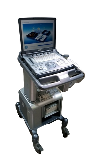 
                  
                    GE LOGIQ E PORTABLE ULTRASOUND MACHINE WITH 1 PROBE (12L)
                  
                