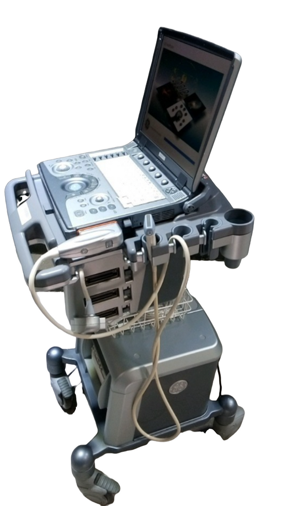 
                  
                    GE LOGIQ E PORTABLE ULTRASOUND MACHINE WITH 1 PROBE (12L)
                  
                