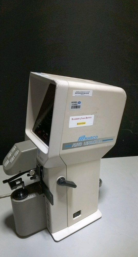 
                  
                    MARCO LM-820 AUTO LENSMETER
                  
                