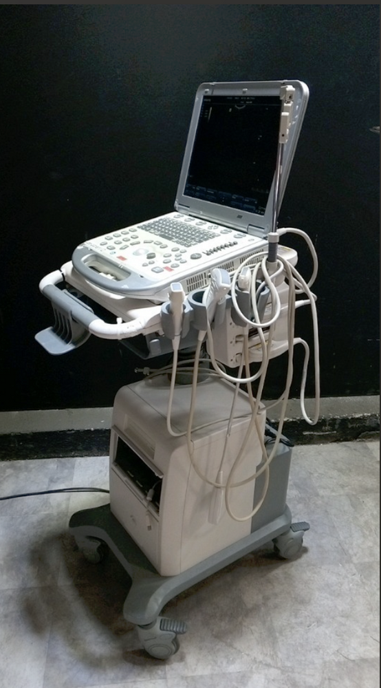 Advanced Ultrasound Mindray M7 with 3 Probes, Cart,Triple Probe Connector -2018