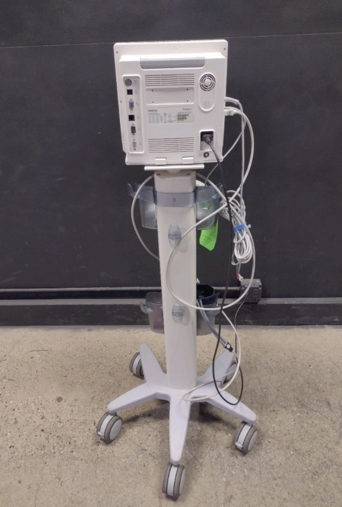 
                  
                    Mindray Passport V Portable Patient Monitor As pictured with the cart
                  
                