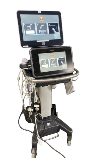 
                  
                    Sonosite X Porte Ultrasound with two probes: Convex and Linear Array
                  
                