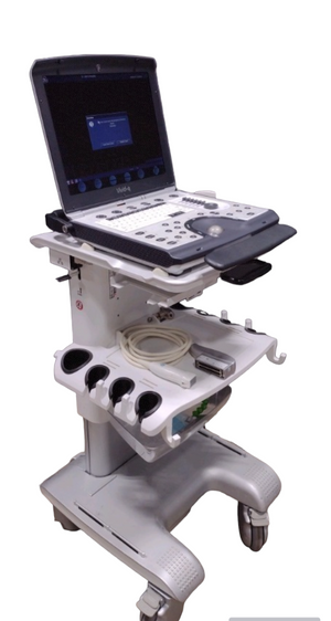 
                  
                    GE VIVID-Q PORTABLE ULTRASOUND MACHINE WITH 1 PROBE (M4S)  CART 2012
                  
                