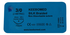 
                  
                    Lot of 10 Boxes - Surgical Sutures Silk Braided | KeeboMed
                  
                