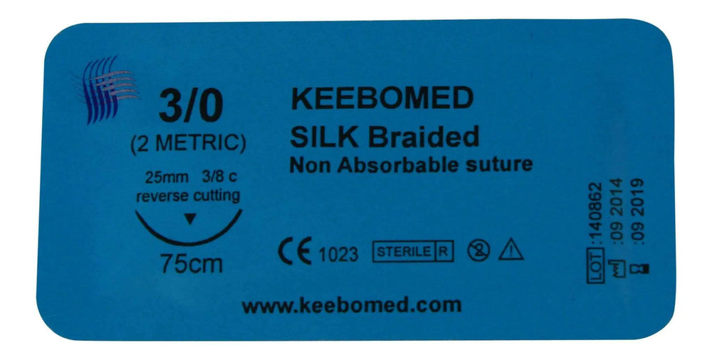 
                  
                    Surgical Sutures Silk Braided | KeeboMed Brand Sutures
                  
                