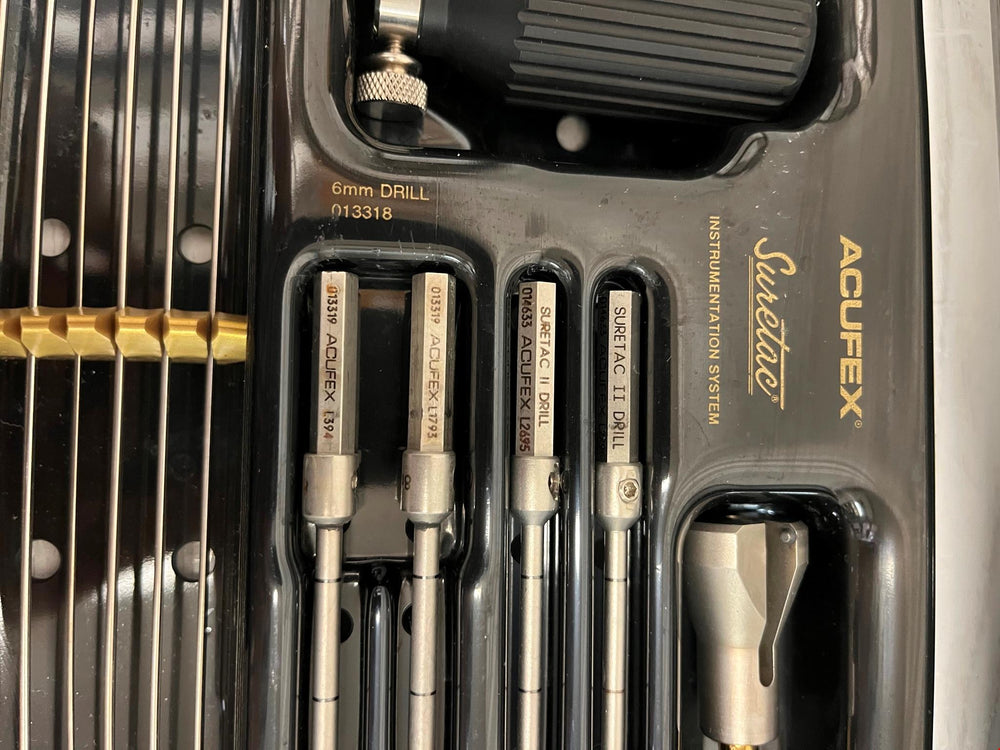 
                  
                    ACUFEX Suretac instrumentation system
                  
                
